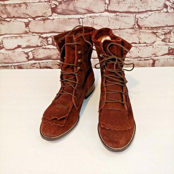 ACME Shoes - ❤️SOLD❤️ACME Deerly Lacer Horse Packer Roper Western Cowbo